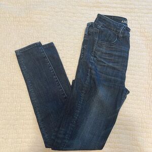 American Eagle Super hi rise jegging